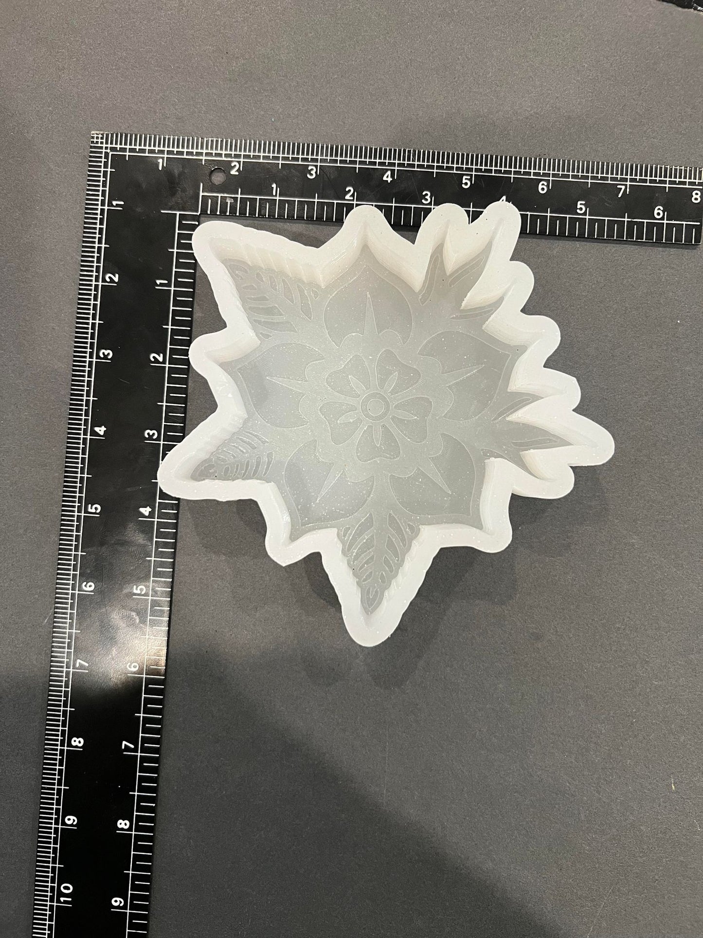 Poinsettia Silicone Mold