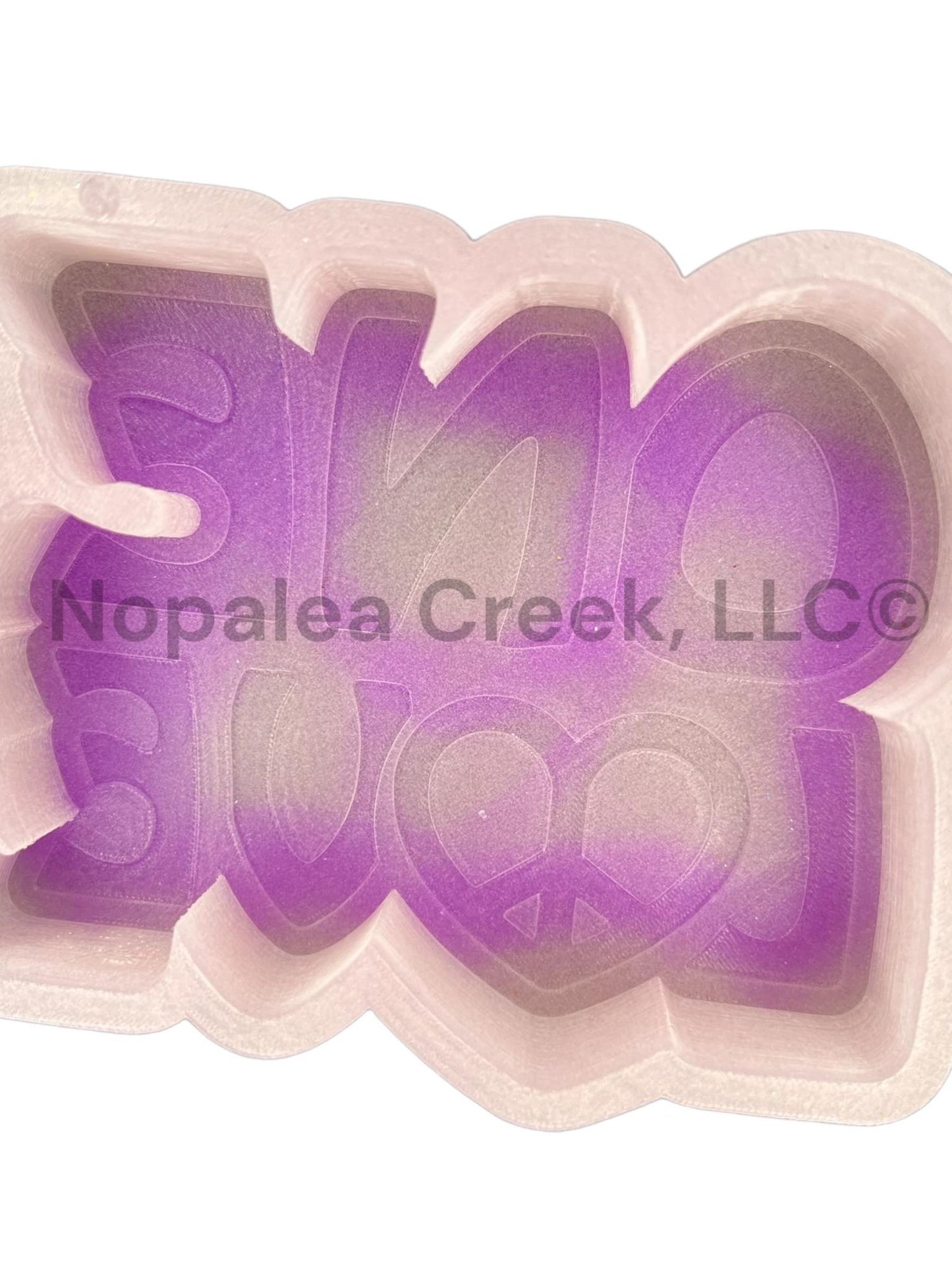One Love Peace Silicone Mold©
