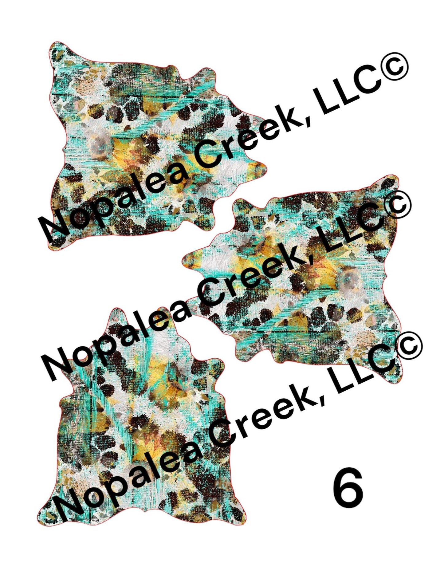 Simple Cowhide (1) Cardstock Listing