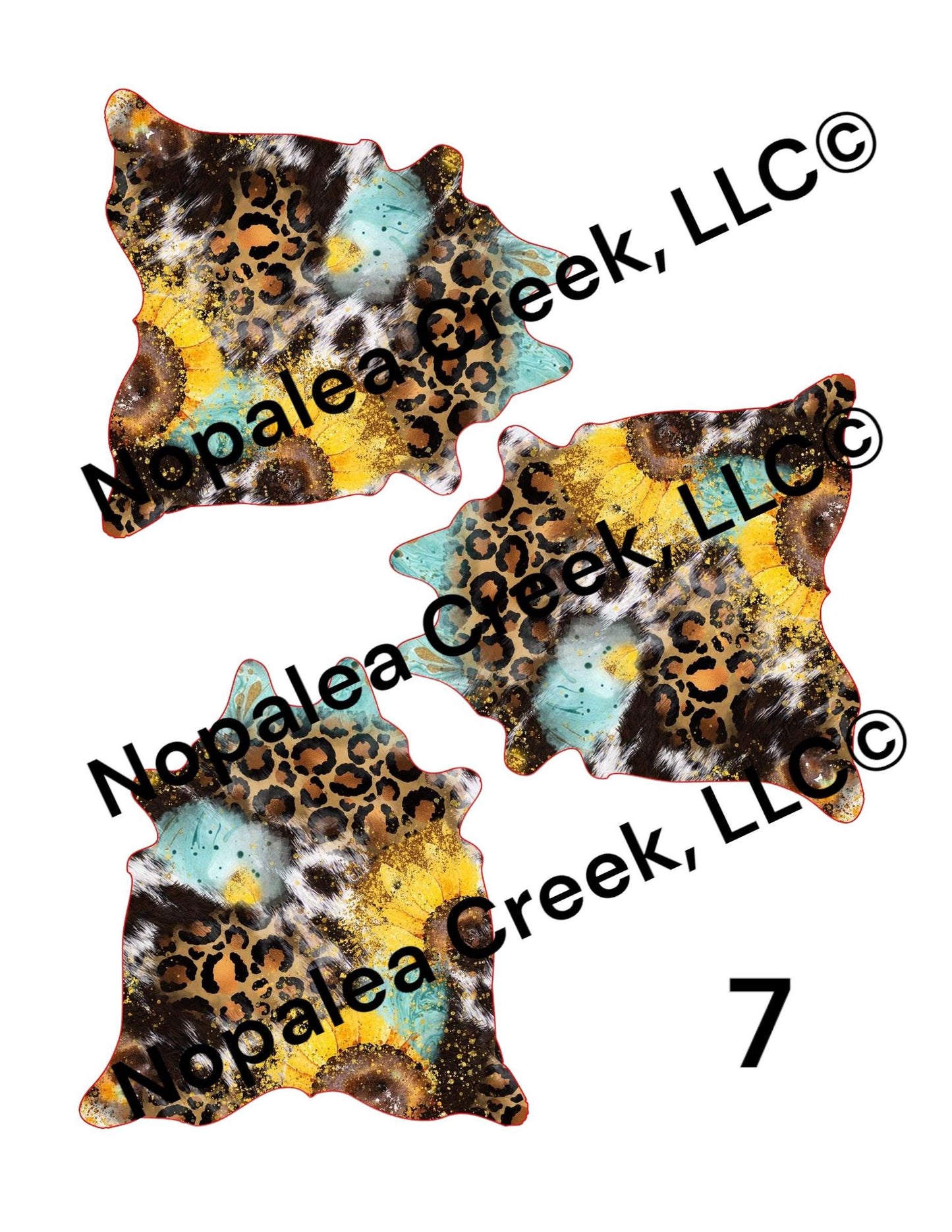 Simple Cowhide (1) Cardstock Listing