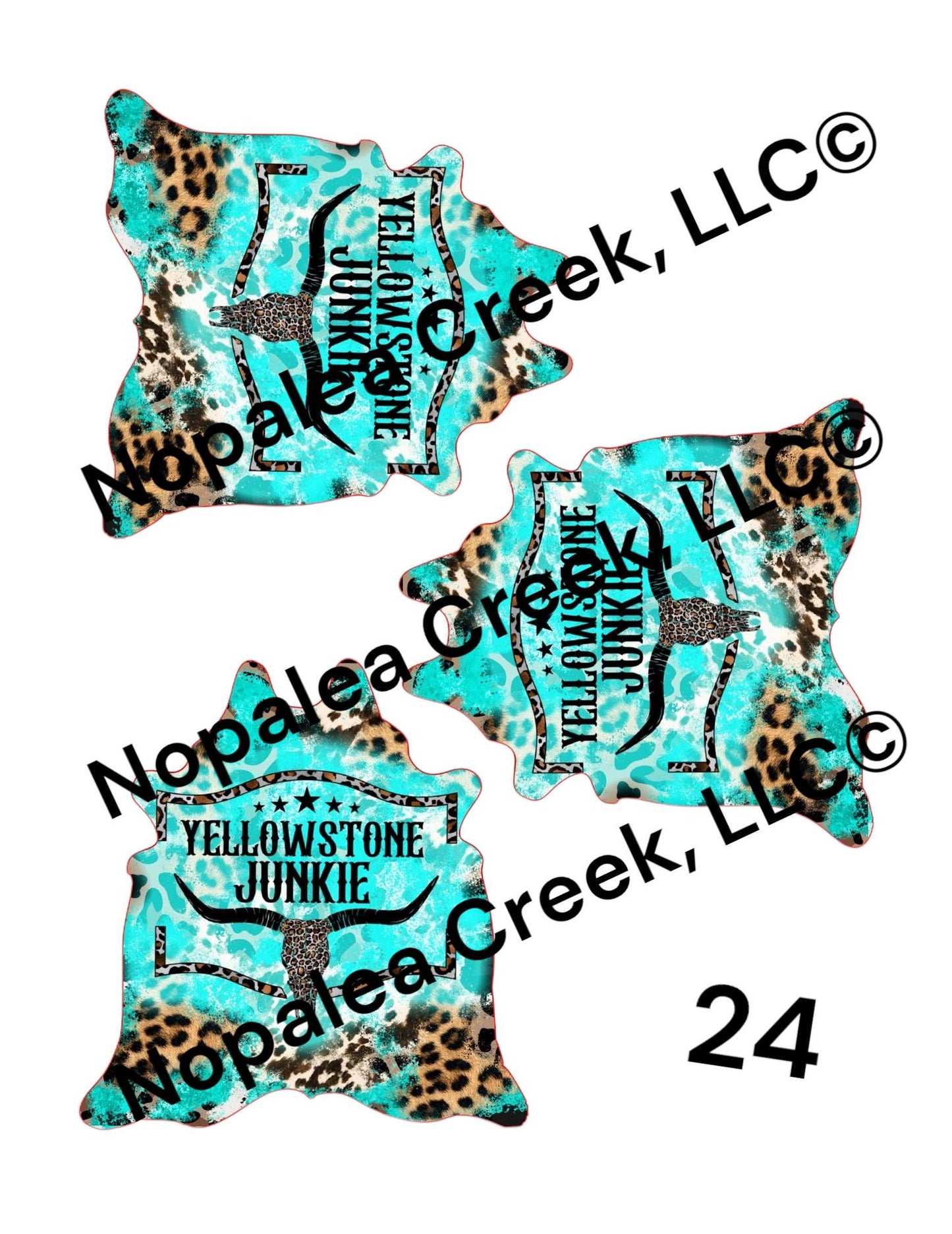 Simple Cowhide (1) Cardstock Listing