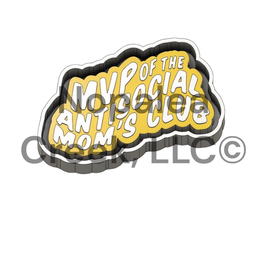 MVP Antisocial Mom's Club Silicone Mold©