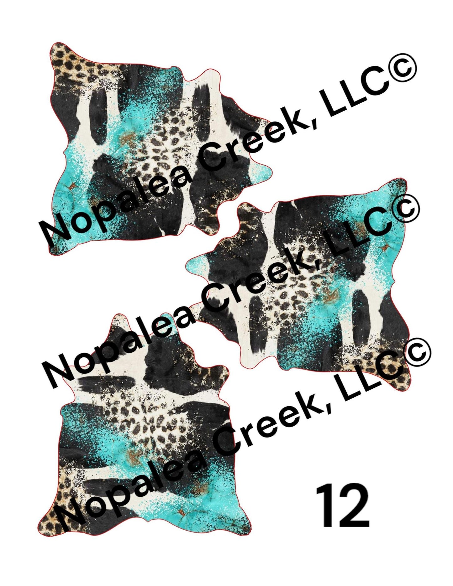 Simple Cowhide (1) Cardstock Listing