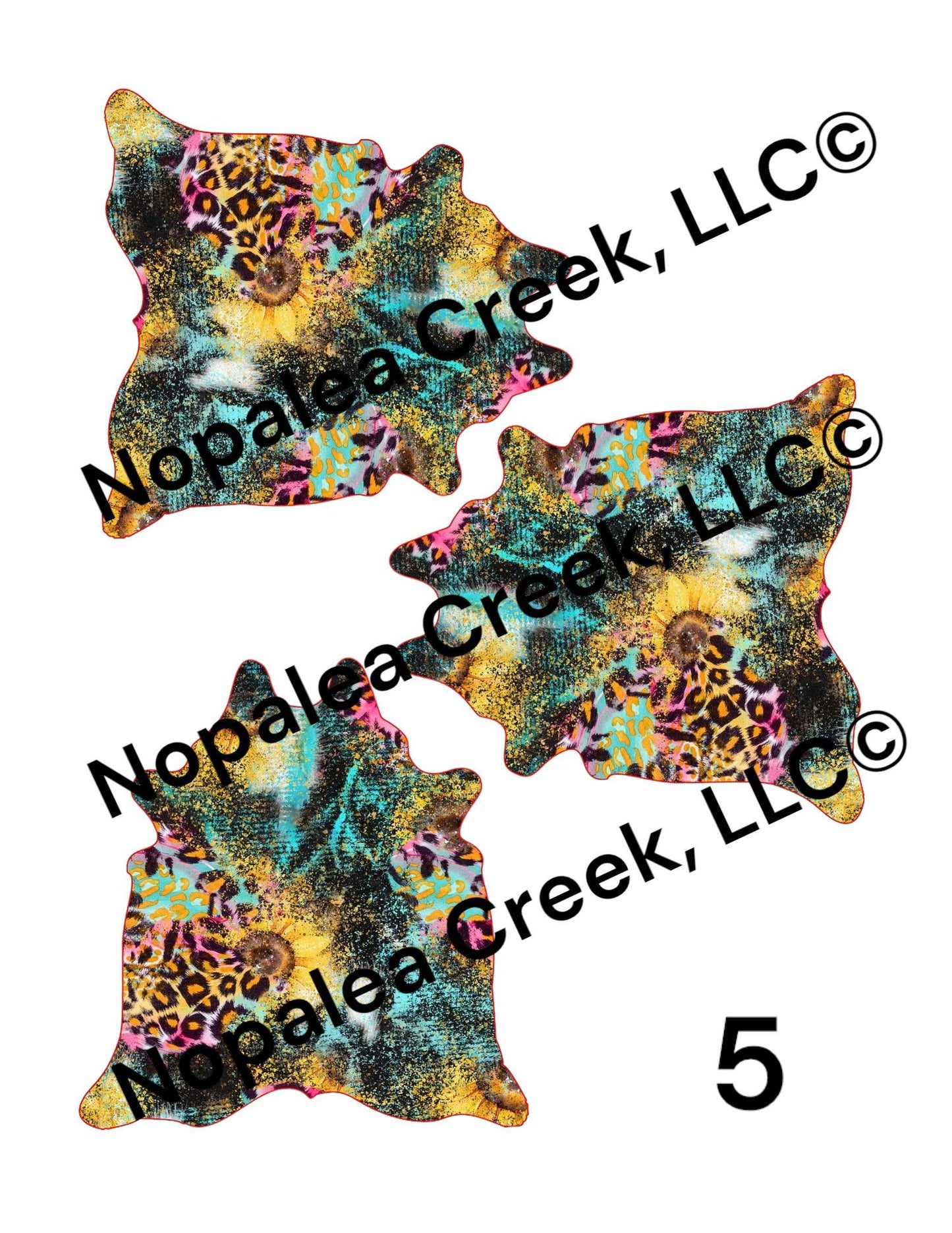 Simple Cowhide (1) Cardstock Listing