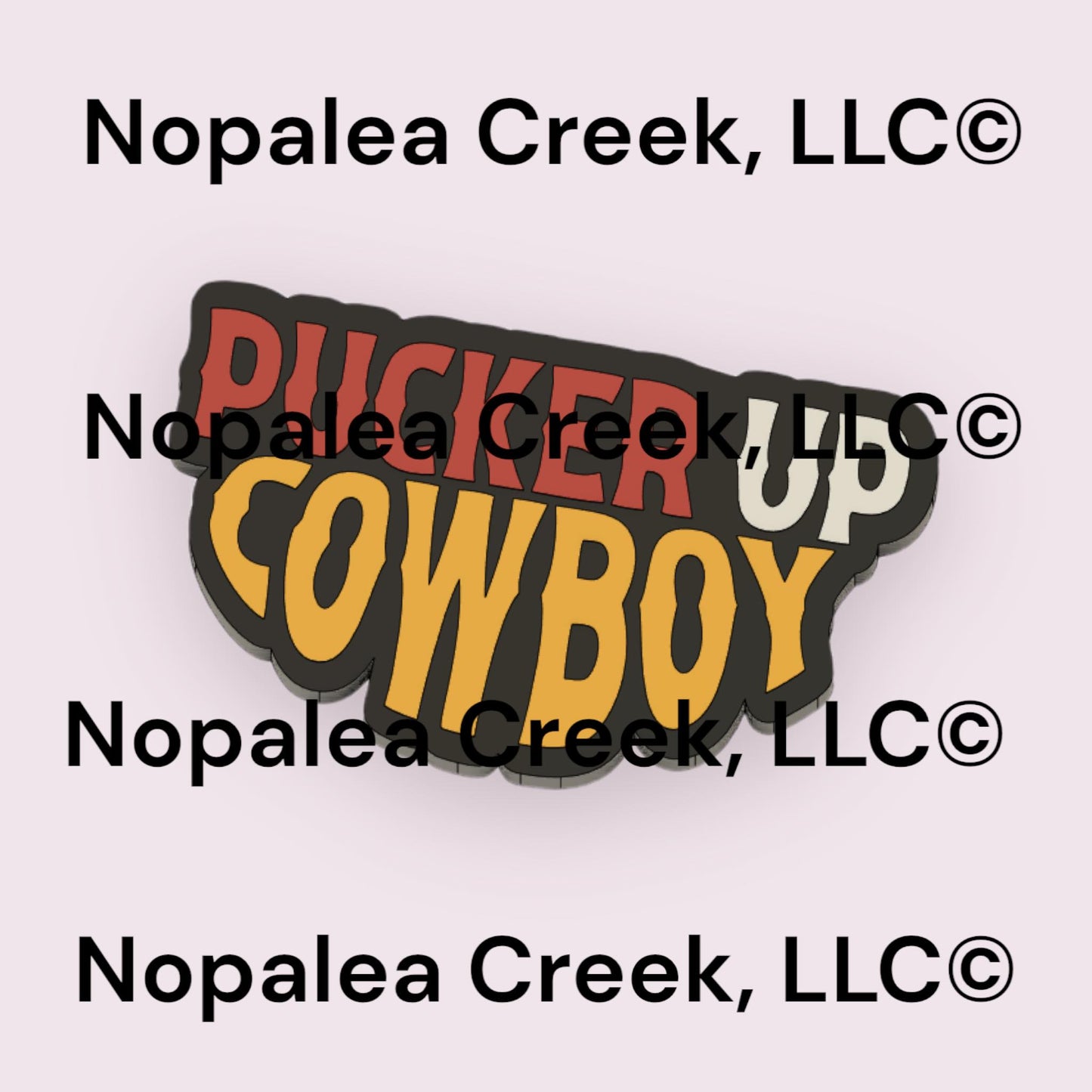 Pucker Up Cowboy Silicone Mold©