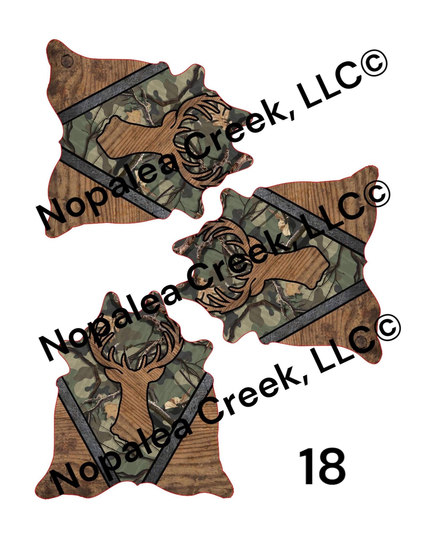 Simple Cowhide (1) Cardstock Listing