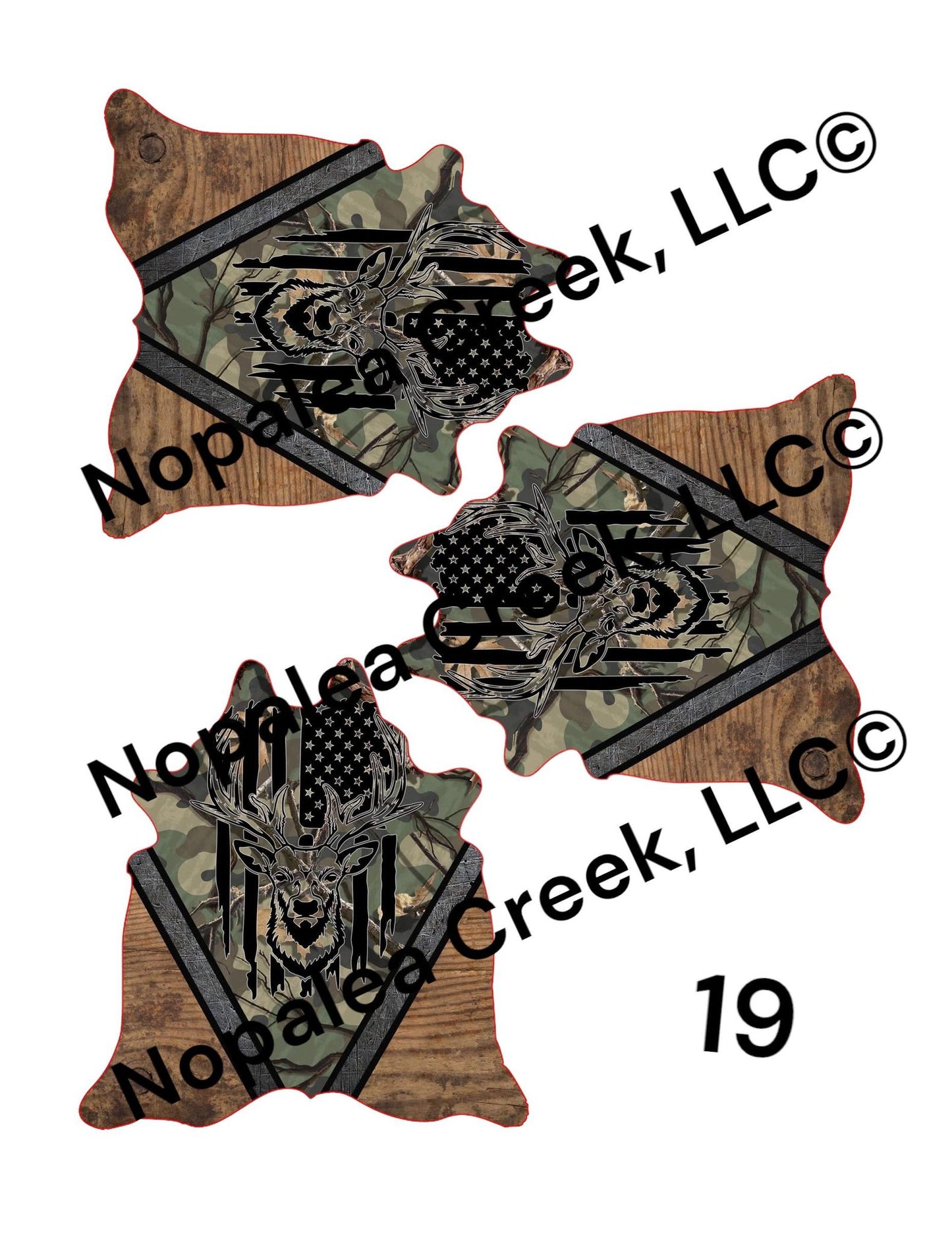 Simple Cowhide (1) Cardstock Listing