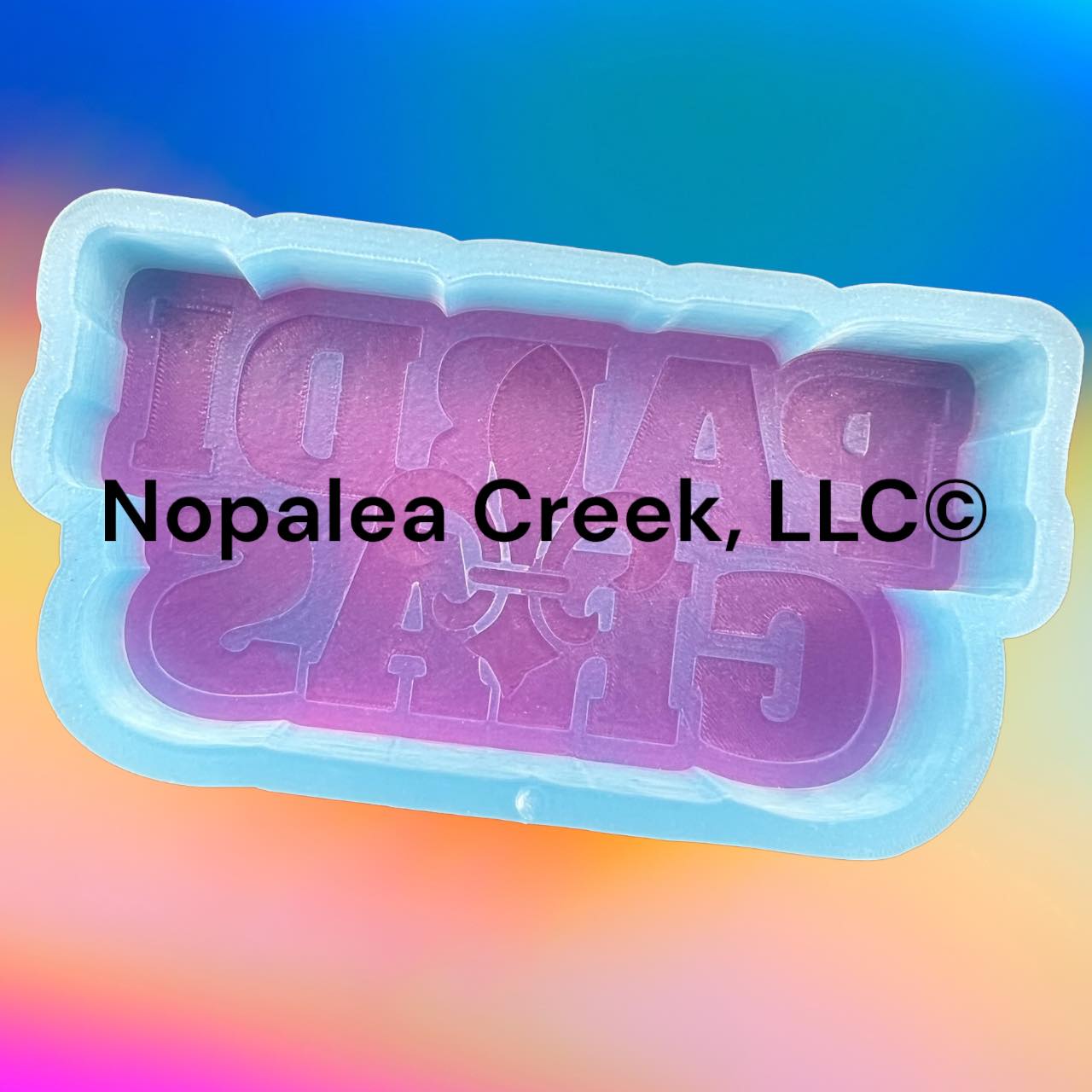 Pardi Gras Silicone Mold©