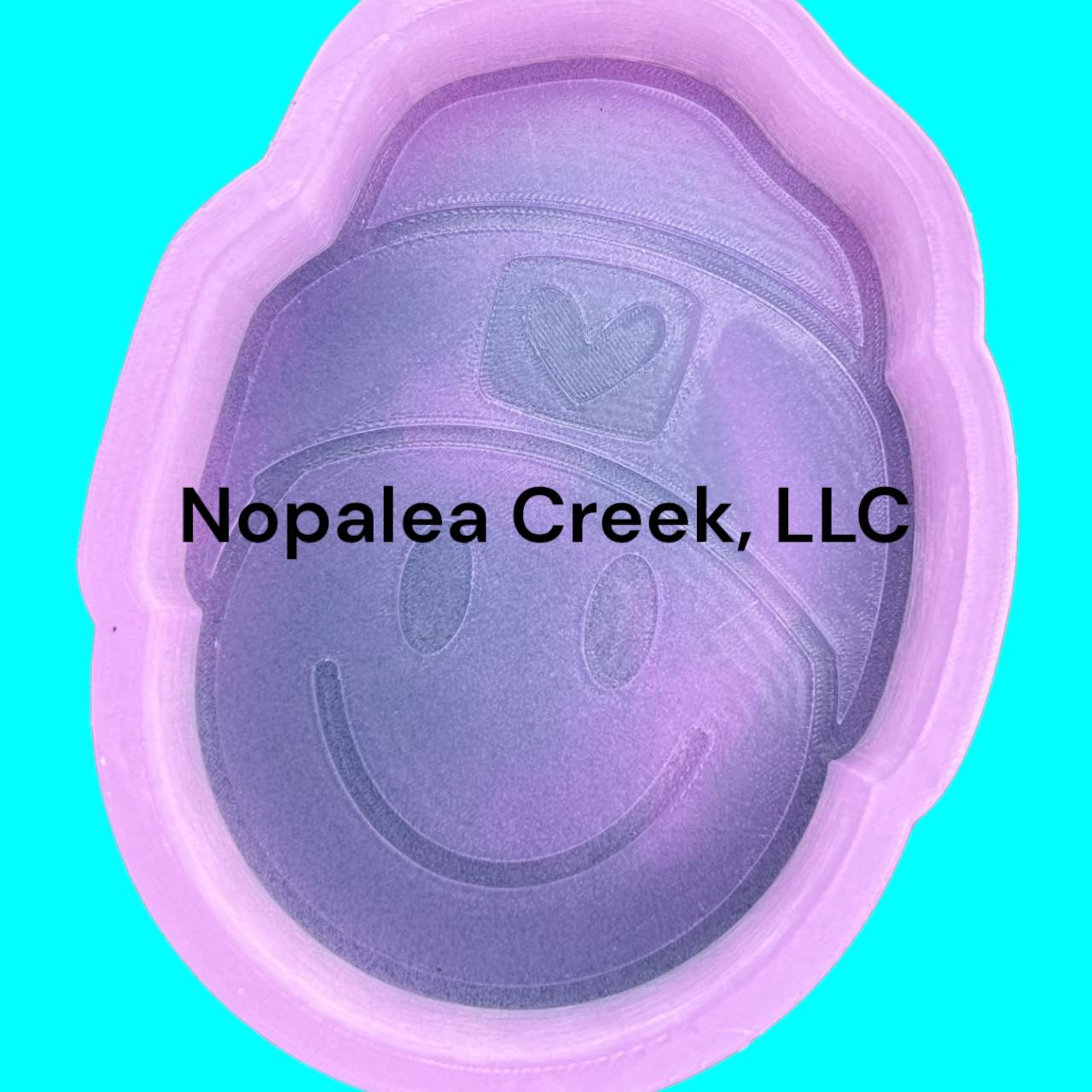 Beanie Heart Smile Silicone Mold