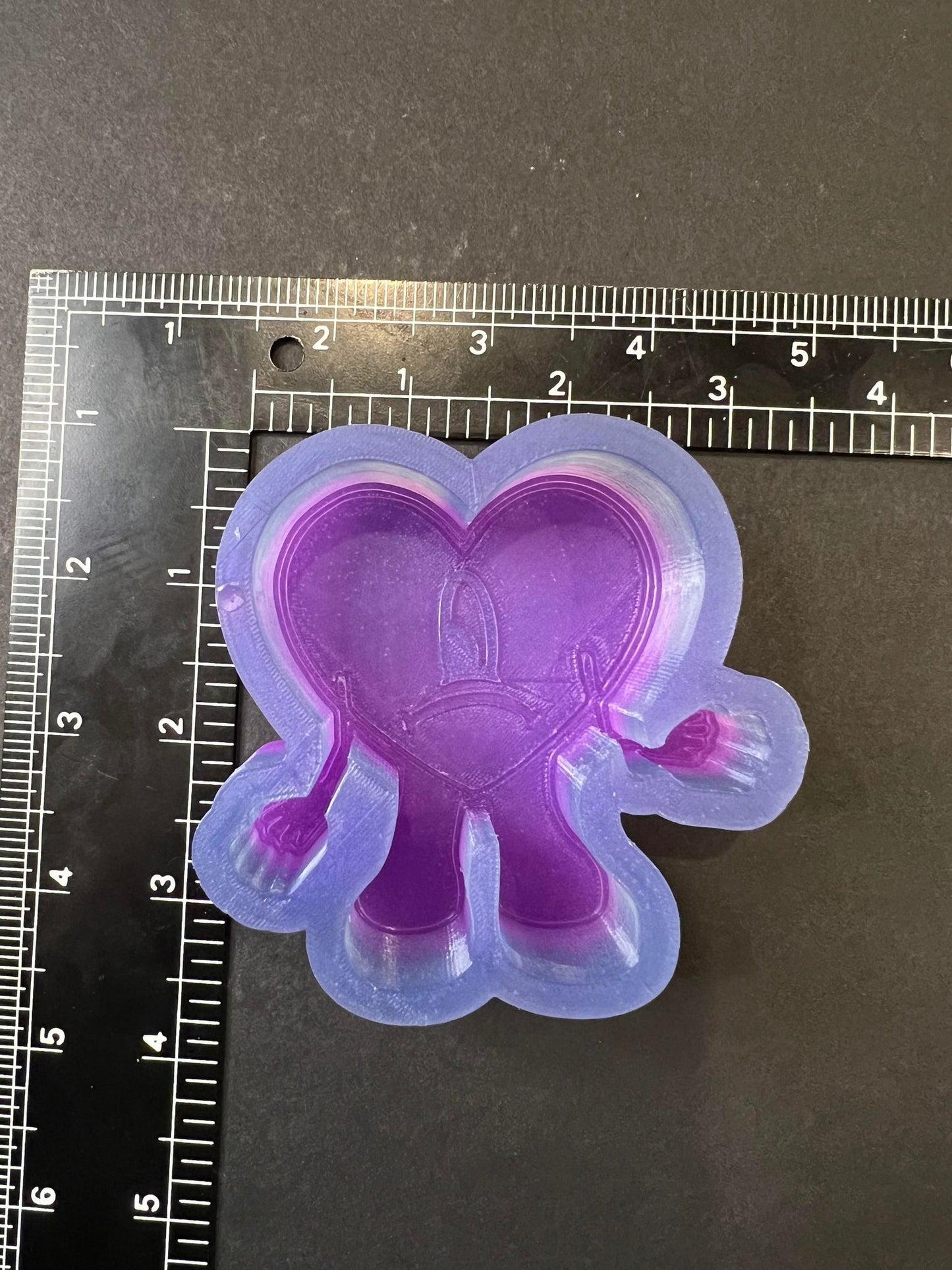 Bad.Bun Heart Silicone Mold