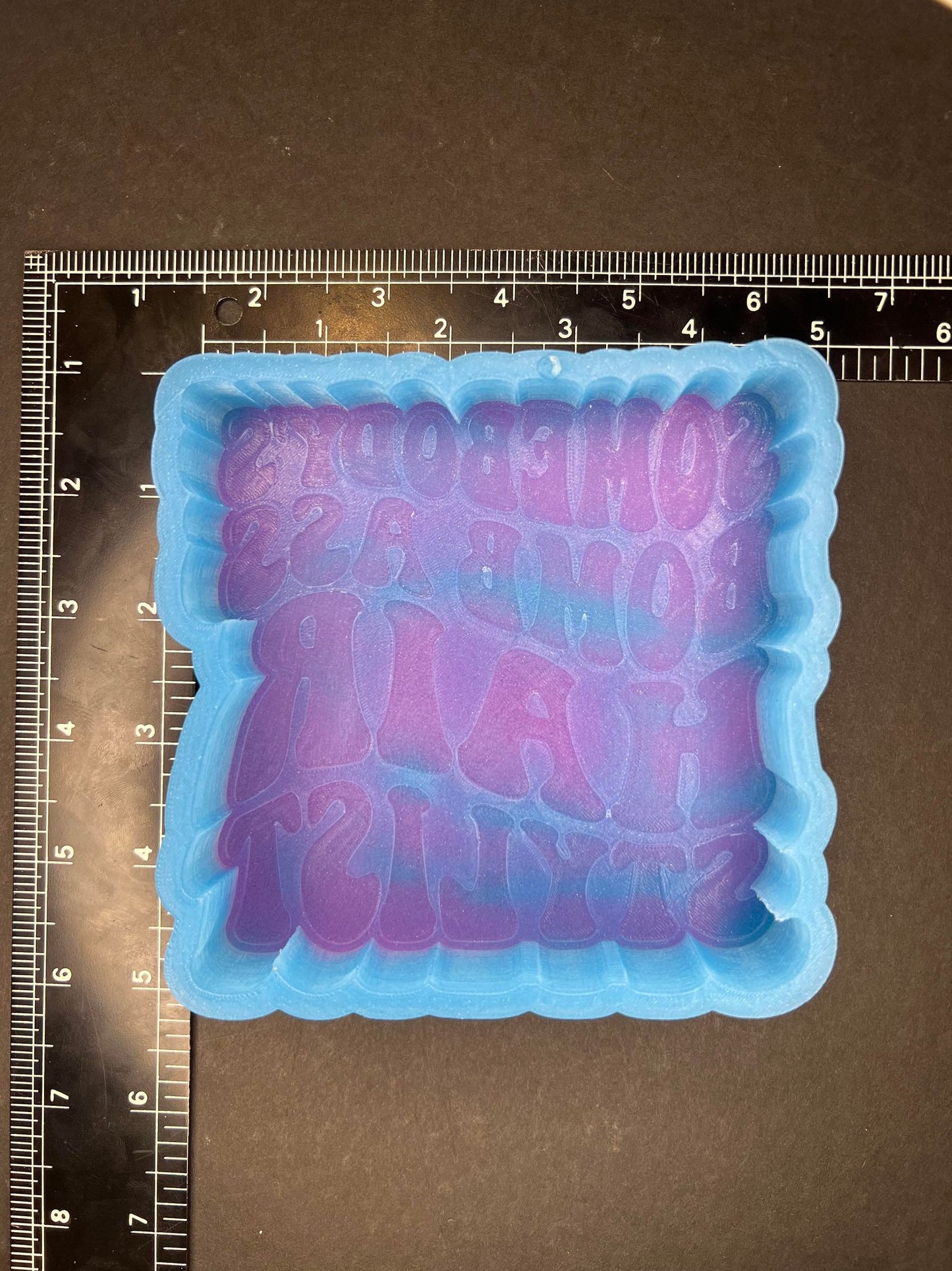 Bomb Ass Hair Stylist Silicone Mold