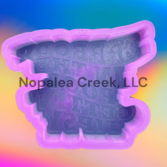Pool Gettin' Tipsy Silicone Mold