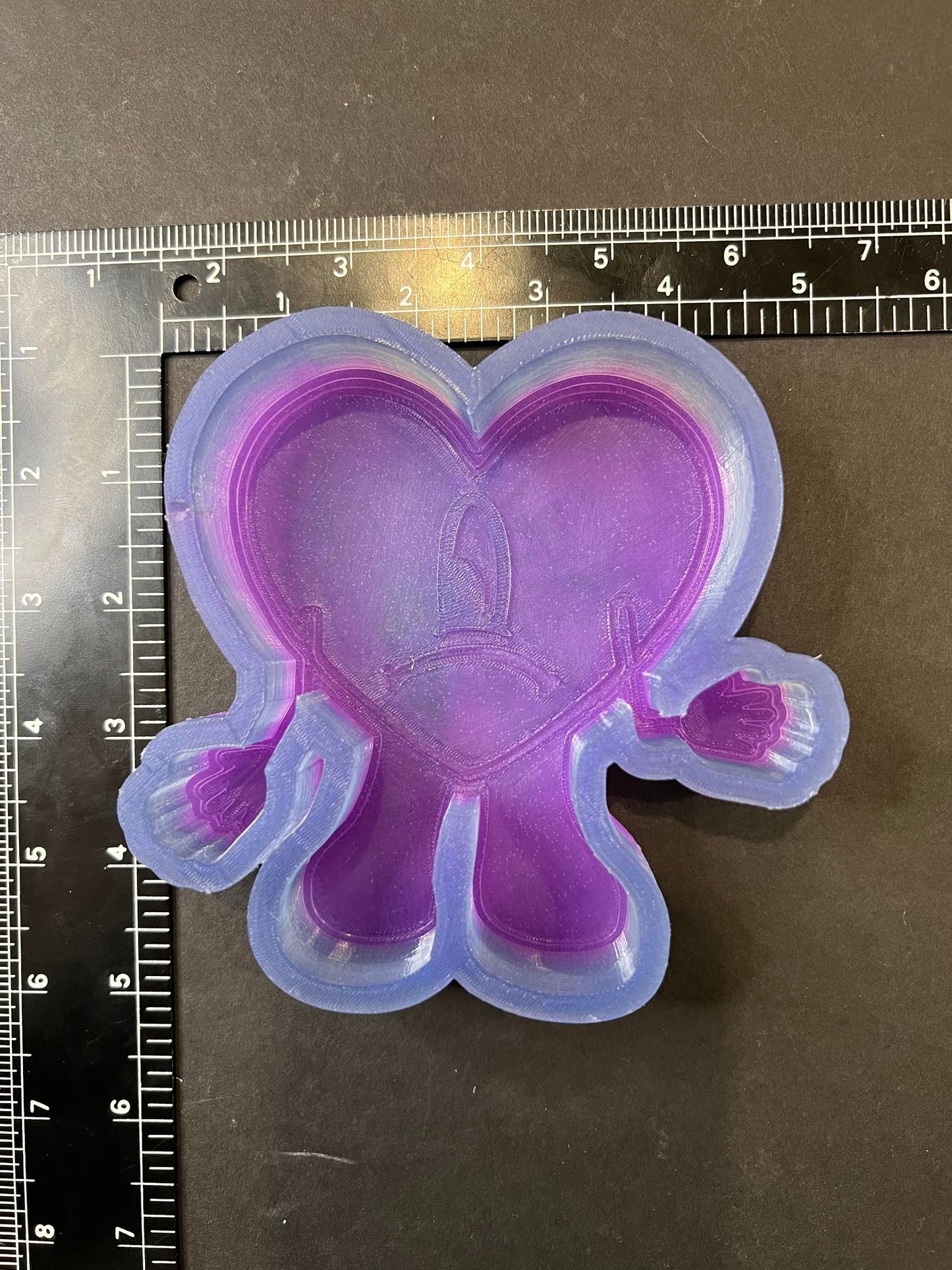 Bad.Bun Heart Silicone Mold