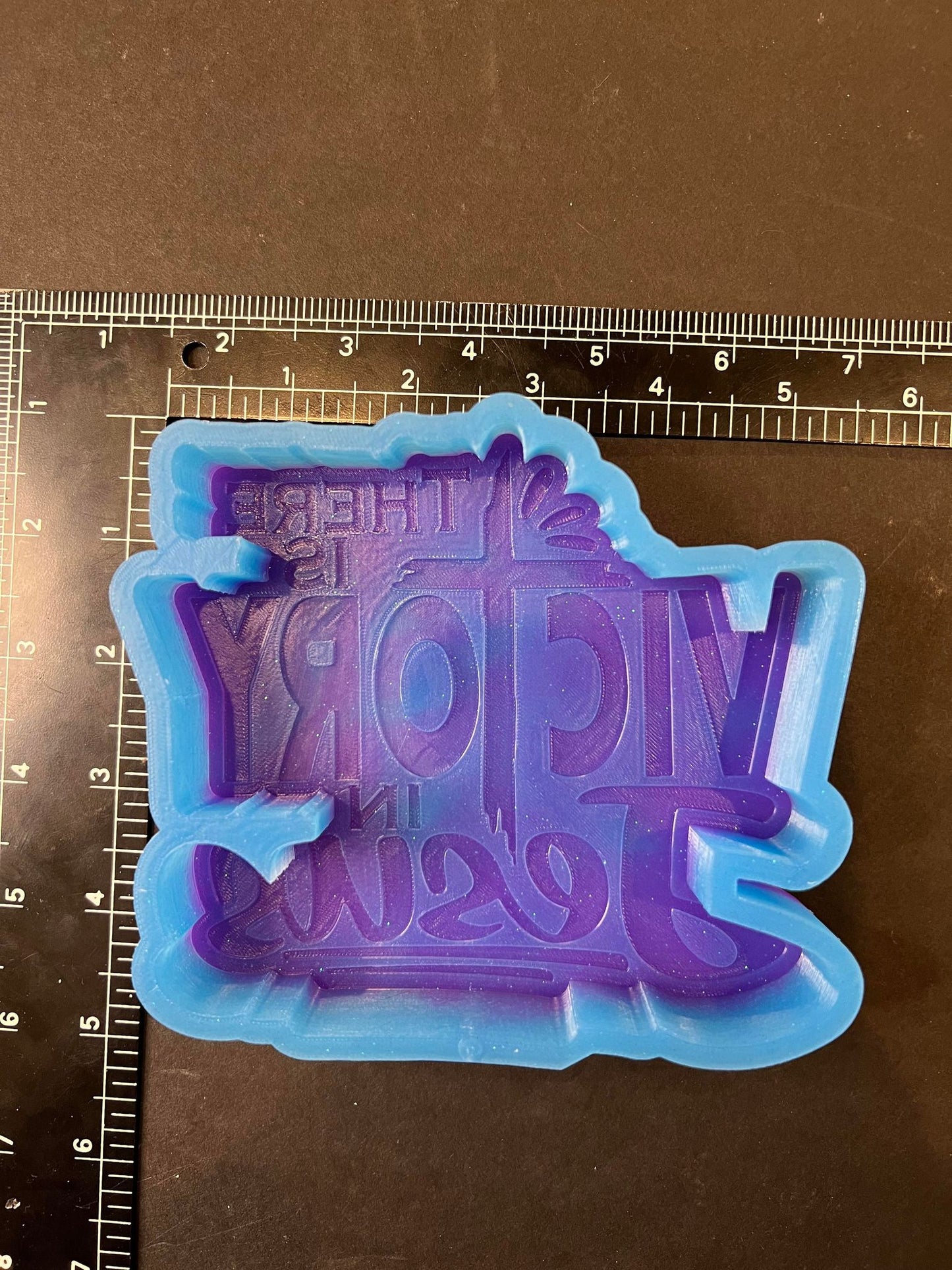 Victory in Jesus Silicone Mold