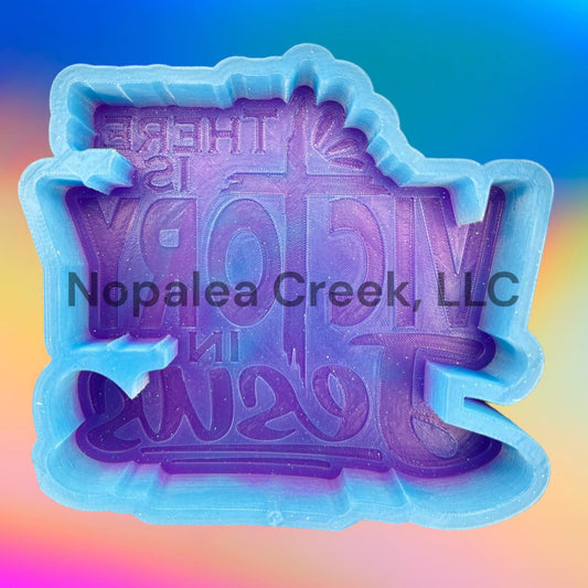 Victory in Jesus Silicone Mold