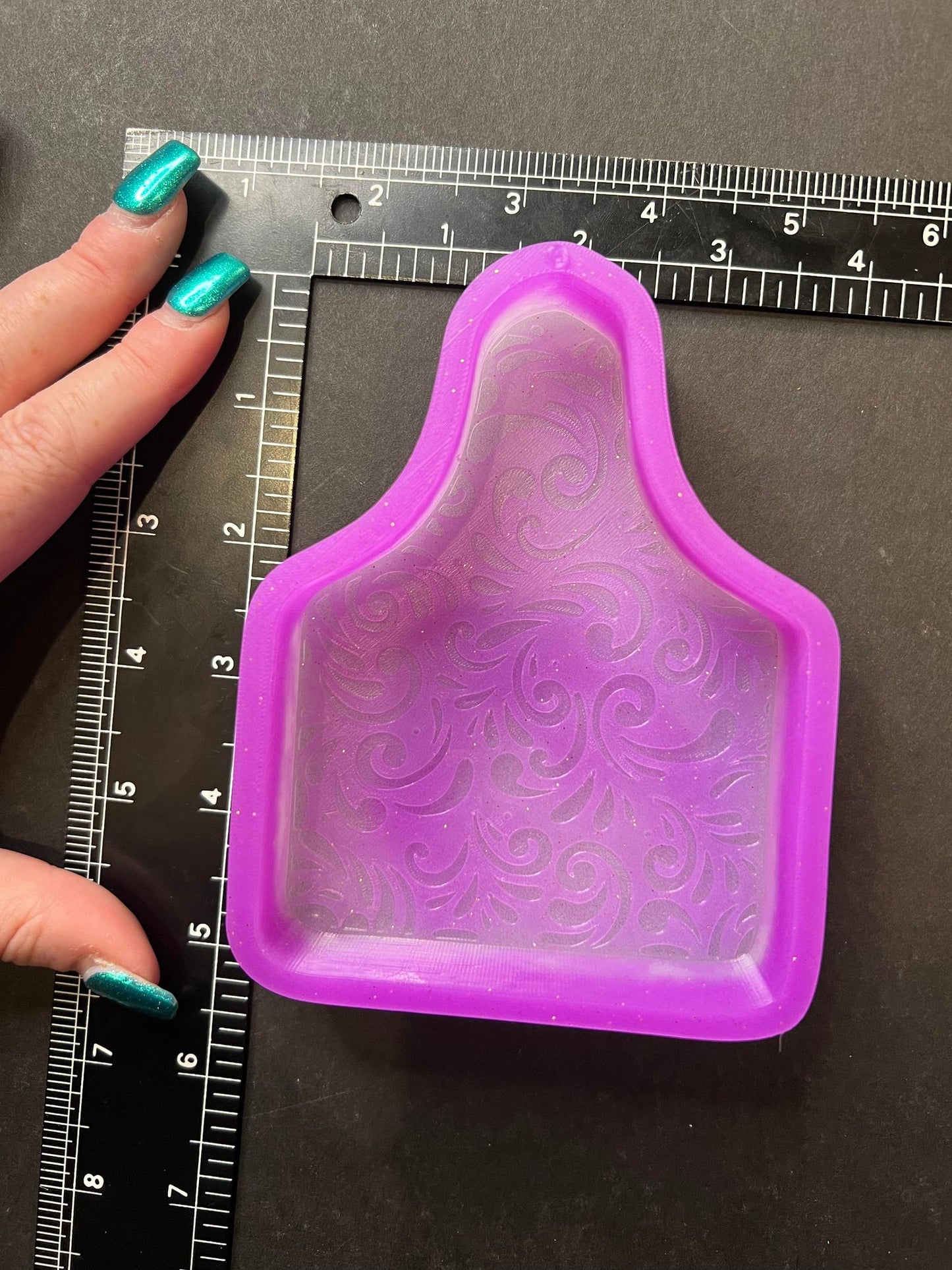 Tooled Cowtag Silicone Mold©
