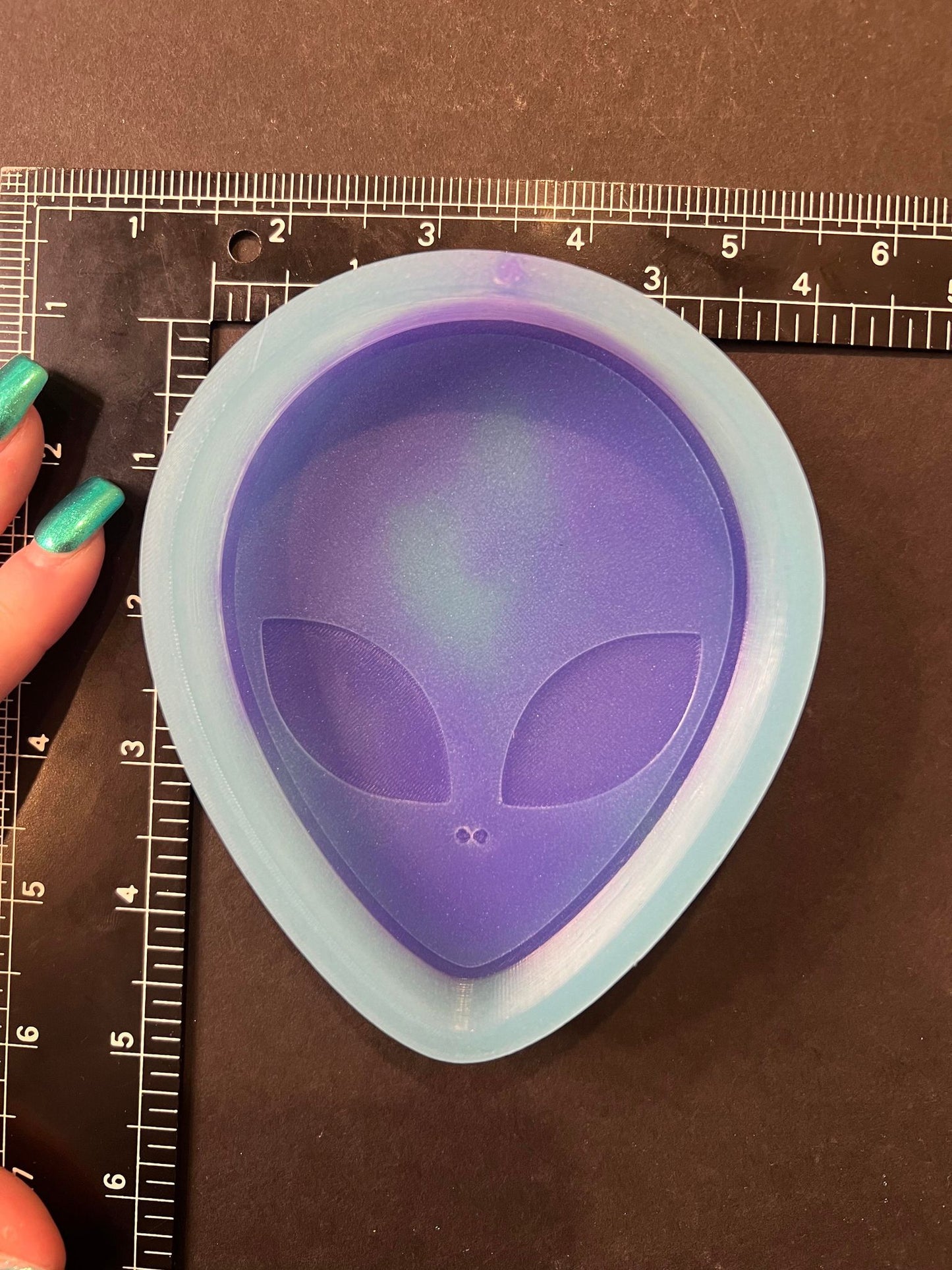 Alien Head Silicone Mold