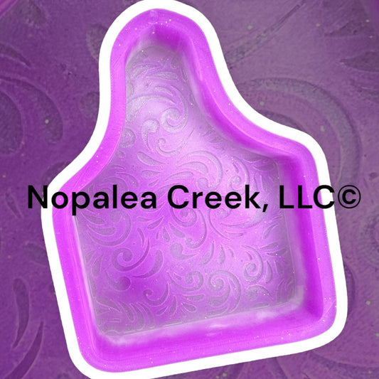 Tooled Cowtag Silicone Mold©