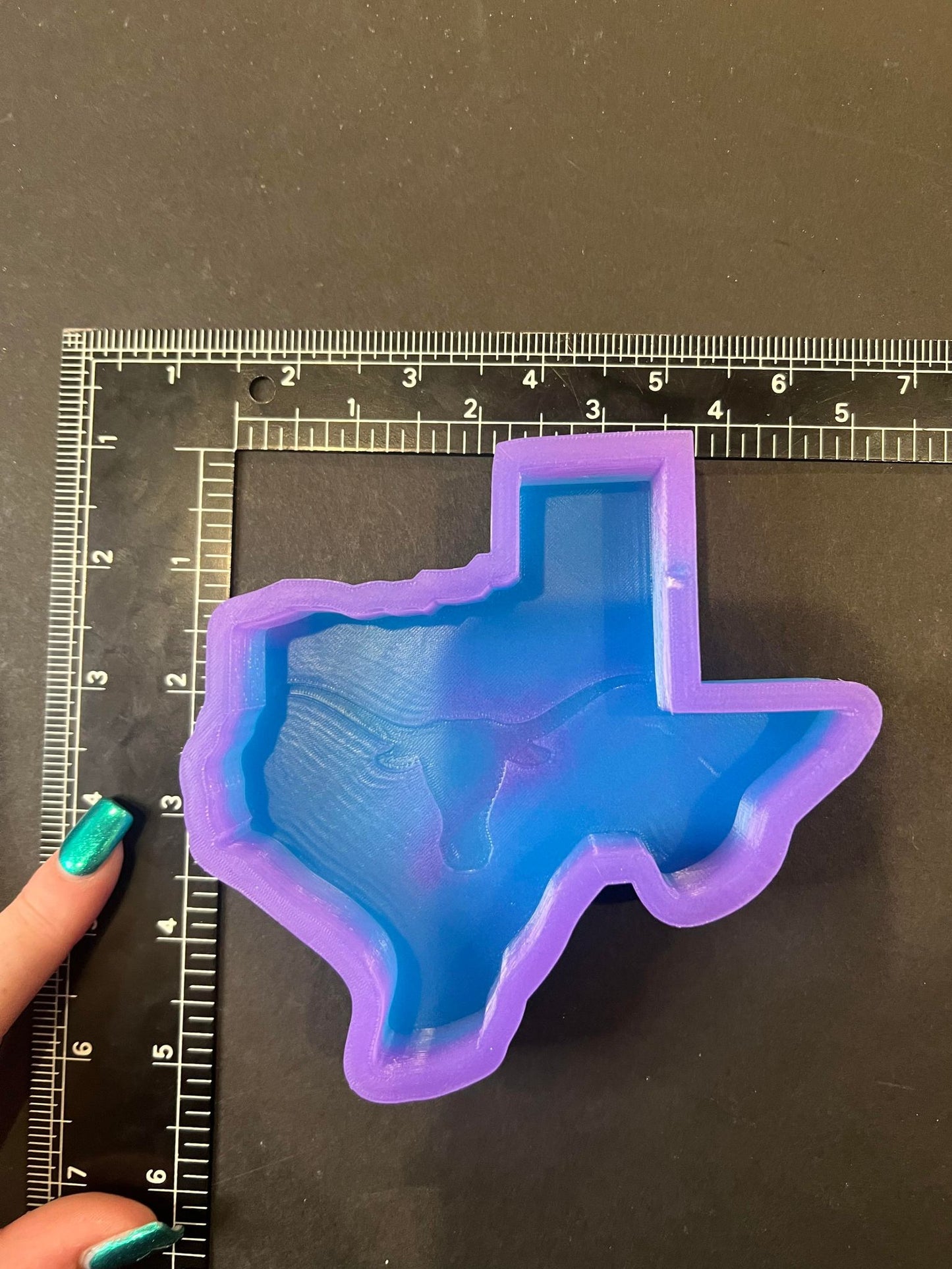 Cattle in Texas Silicone Mold