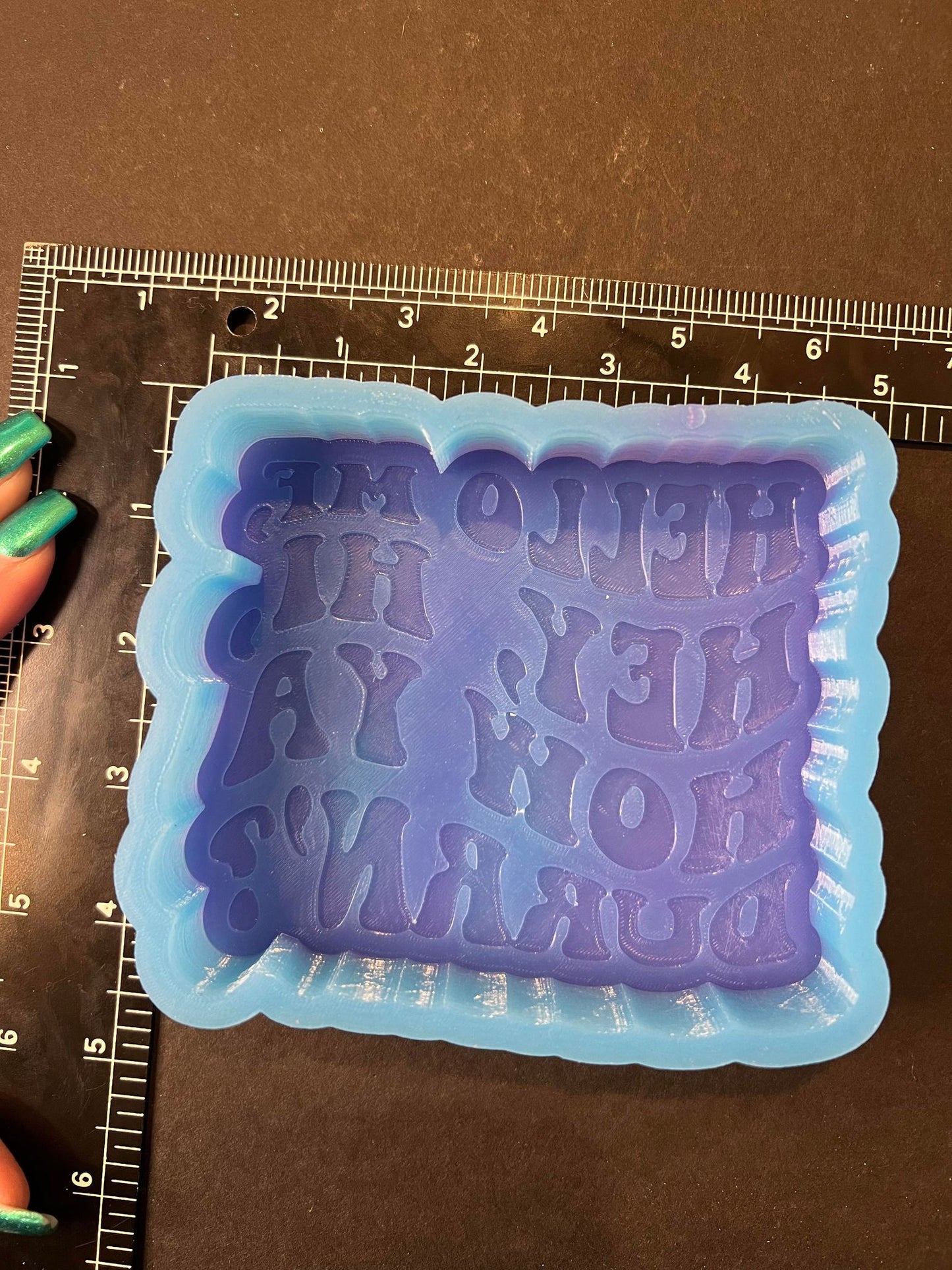 Hello MF Silicone Mold
