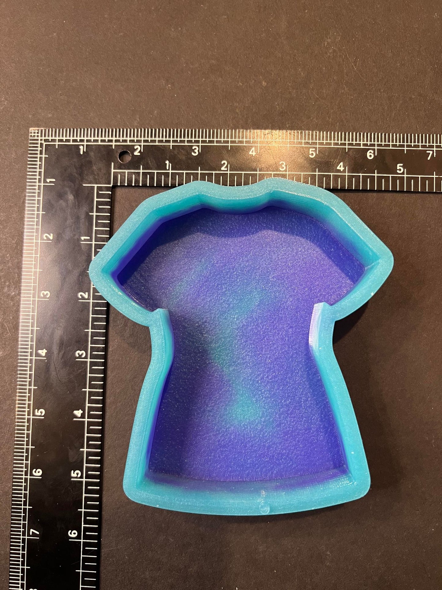 Cardstock Scrub Top Silicone Mold