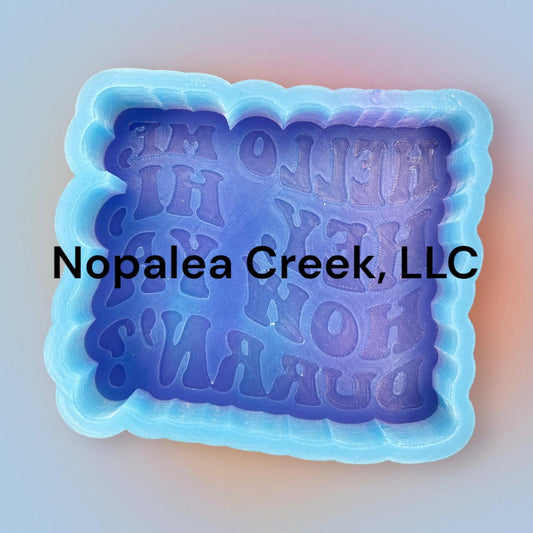 Hello MF Silicone Mold