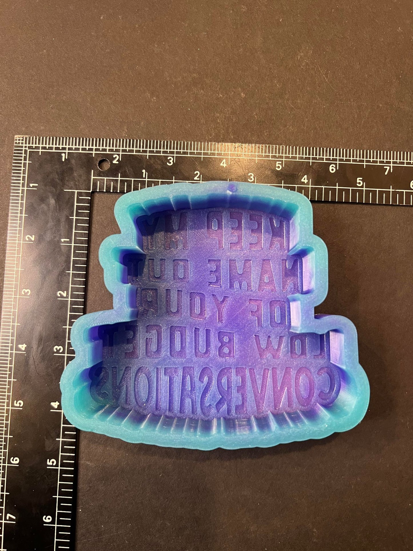 Low Budget Conversation Silicone Mold