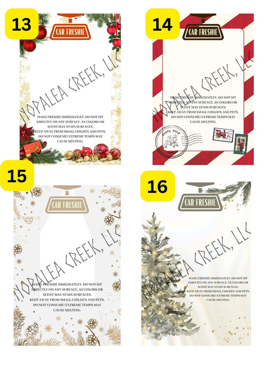 Freshie Bag Inserts #16-20