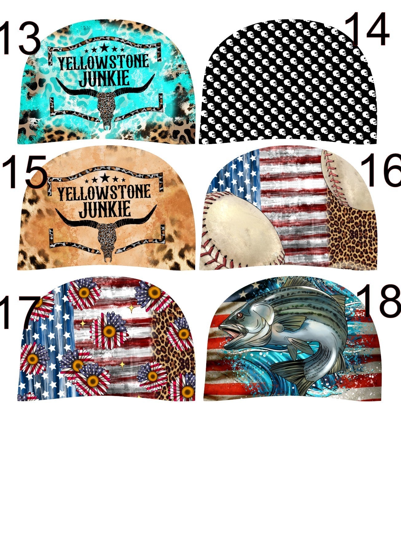 Trucker Hat (1) Cardstock Listing